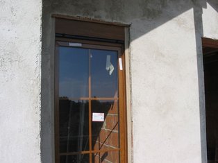 Balkontür zur Küche.